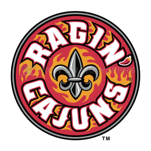Louisiana Ragin Cajuns Iron-on Stickers (Heat Transfers)NO.4851
